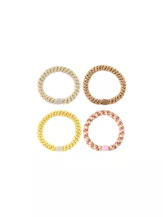 KKNEKKI | Élastique à cheveux lot de 4 BUNDLE 29 | gelb